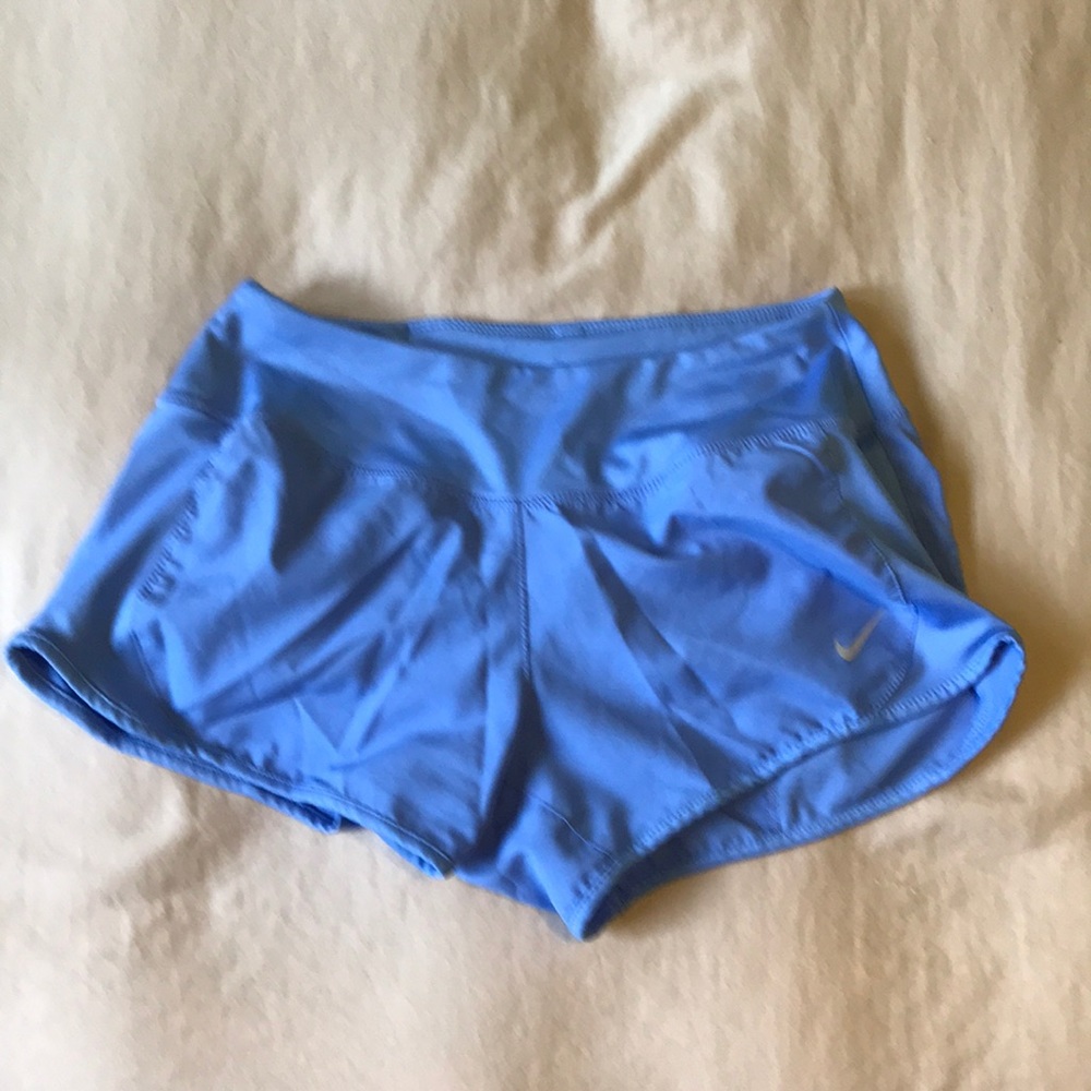 Baby Blue Nike Shorts (XS)